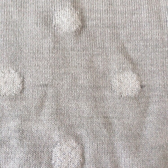 Silver Polka Dot Sweater - Picture 4 of 4